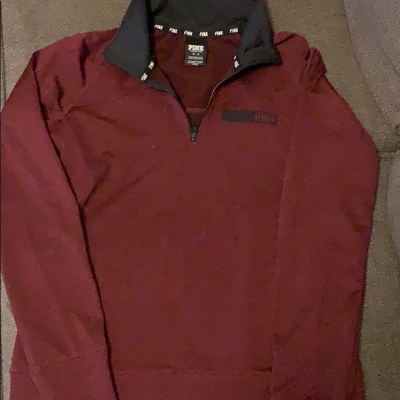 PINK Victoria's Secret Tops - Pink ultimate half-zip